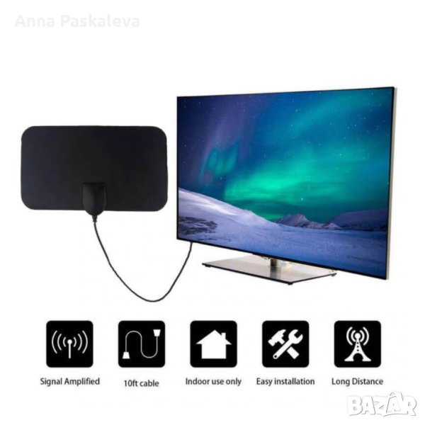 A1416 Вътрешна цифрова HDTV антена, снимка 1