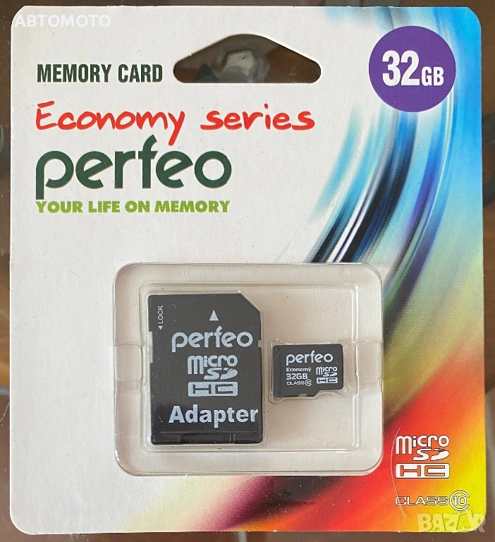 СД карта с адаптер - 32 GB SD-Card, снимка 1