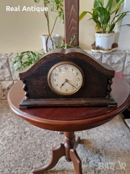 Рядък антикварен колекционерски френски каминен часовник Bayard , снимка 1