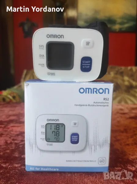 Omron Rs2 Апарат за кръвно, снимка 1