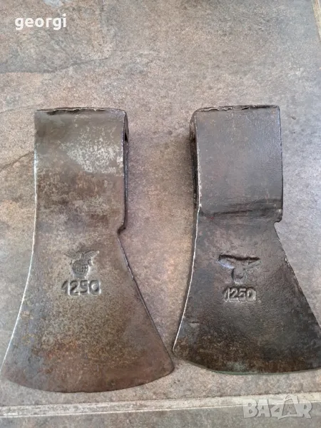 стари немски брадви 1250, снимка 1
