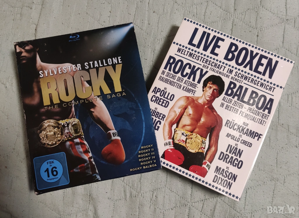"Rocky: The Complete Saga" 6 диска на Blu-ray, снимка 1