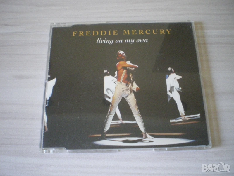 Freddie Mercury ‎– Living On My Own 1993 CD, Single, Stereo, снимка 1