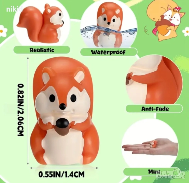 малка Катерица Катеричка фигурка играчка за игра и украса, снимка 1