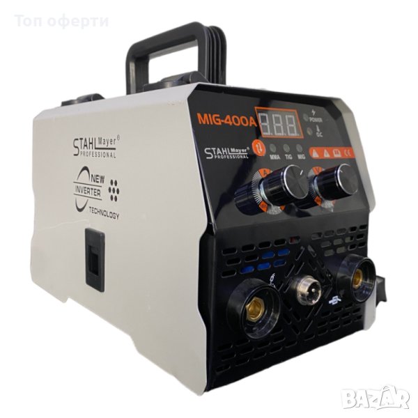 Телоподаващ апарат MIG, MAG, MMA за заваряване без газ, снимка 1