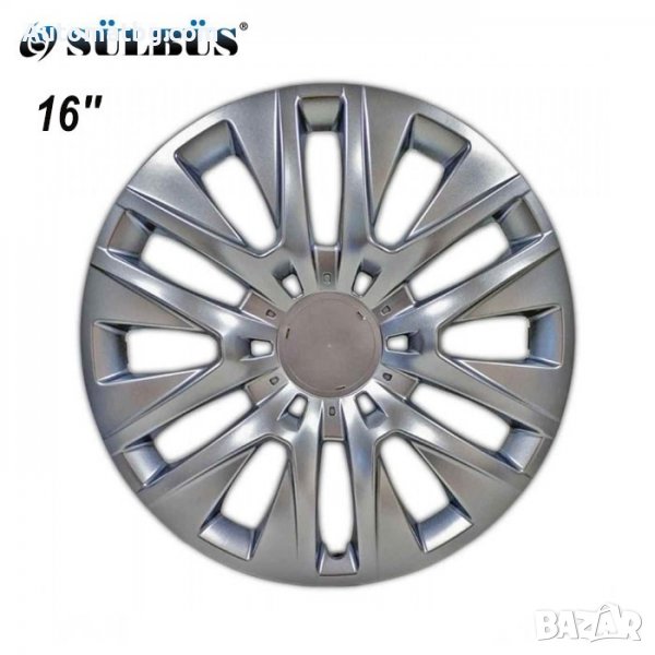 Комплект тасове Automat 429, Тасове за автомобил 16 цола, Сив, 4 броя, снимка 1