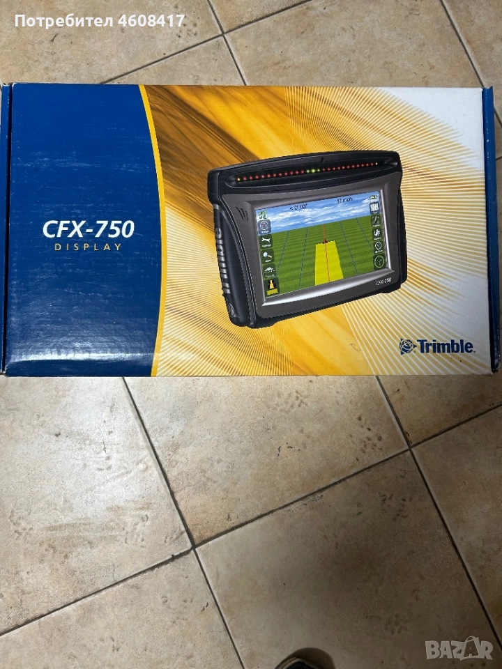 Навигация Trimble CFX 750 + антена + чисто нов кабел, снимка 1