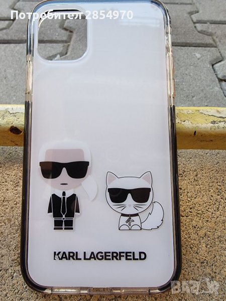 Karl Lagerfeld case iphone 11, снимка 1