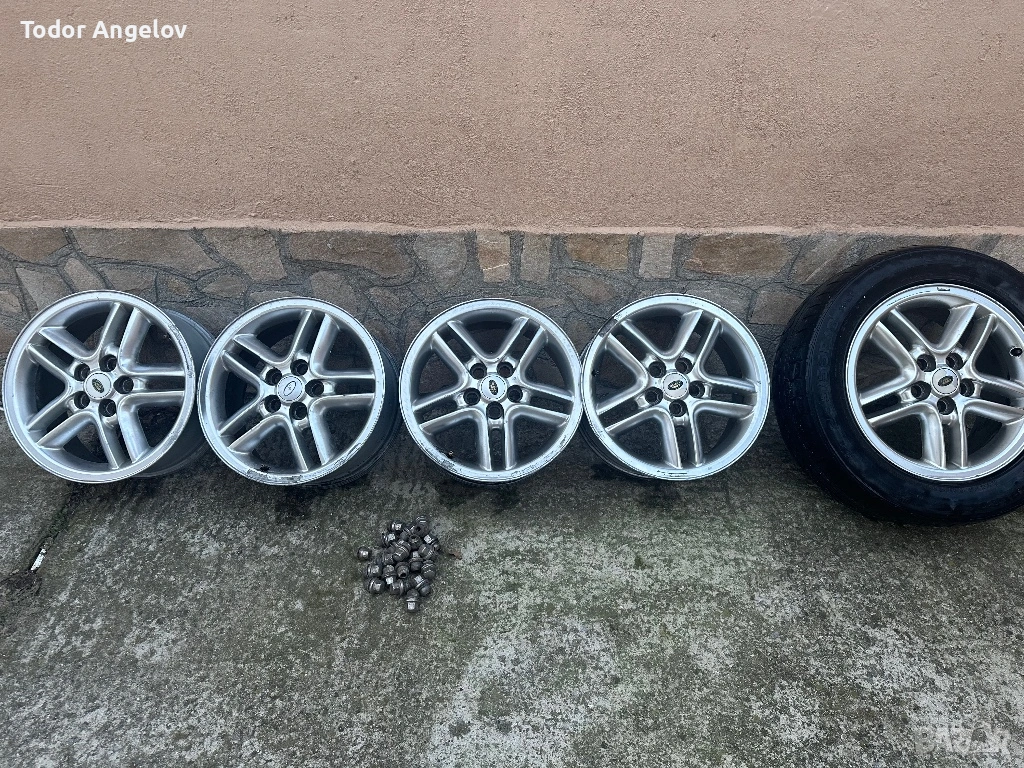 Алуминиеви джанти+гайки 18-ки, снимка 1