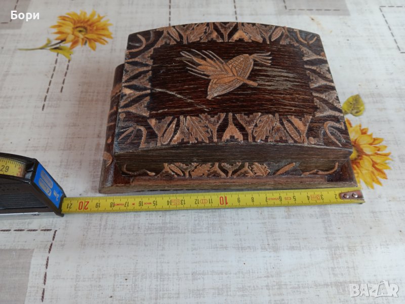 Албанска дървена кутия, снимка 1