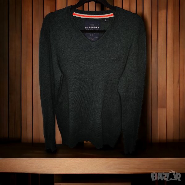 Superdry мъжки пуловер, М размер, памук и кашмир, снимка 1