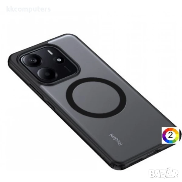 Xiaomi Redmi Note 14 4G MagSafe PC + TPU / Hybrid Калъф и Протектор, снимка 1