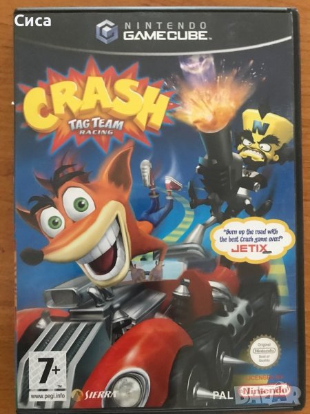 Crash Tag Team Racing игра за Nintendo GameCube , снимка 1