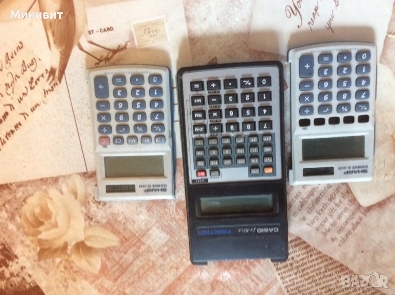 Продавам 4 броя калкулатори, снимка 1