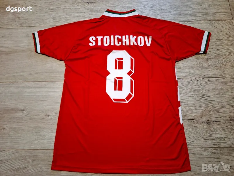 Футболна фланелка на Христо Стоичков България САЩ 94 ретро модел!!!, снимка 1