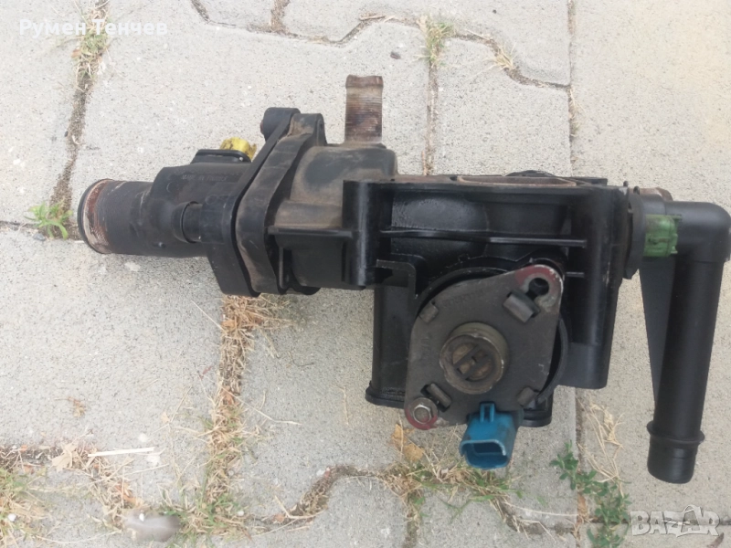 Термостатно тяло за Пежо 407sw 2.0hdi 136hp. 2004г., снимка 1