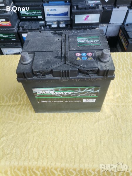 акумулатор 60 ач,гаранция,доставка приспадане за стар акумулатор, снимка 1