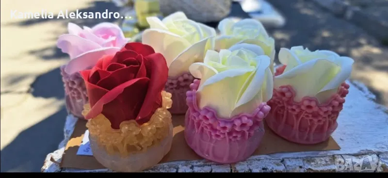 подарък,сапунена роза, снимка 1