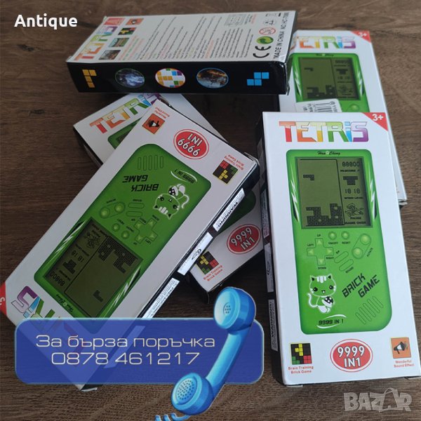 Класическа Тетрис игра с голям екран 9999 игри в 1 TETRIS устройство! , снимка 1
