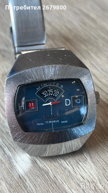 SICURA швейцарски часовник, снимка 1