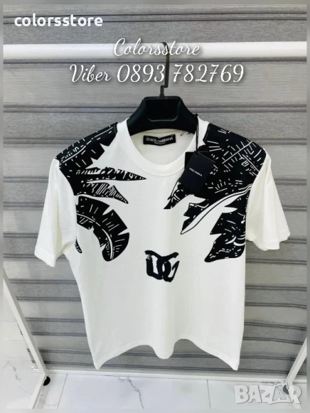 Мъжка луксозна тениска D&G /IM80k, снимка 1