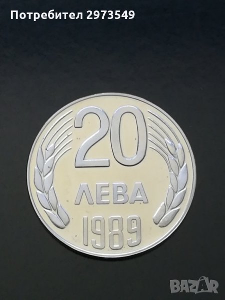 20 лева 1989 г. , снимка 1