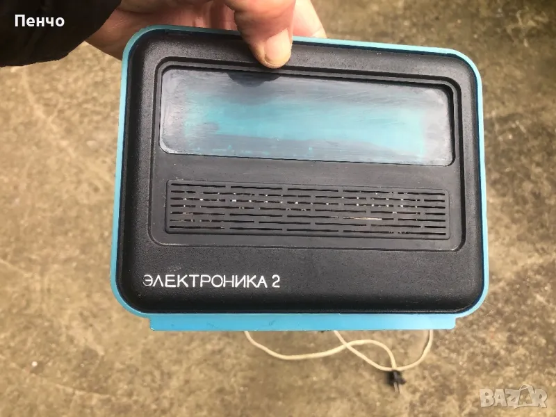 стар настолен часовник "ЕЛЕКТРОНИКА 2" - 1983г. - СДЕЛАНО В СССР, снимка 1