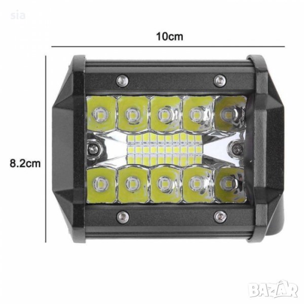 Диоден халоген, 4500Lm., 6000K, 12V, снимка 1