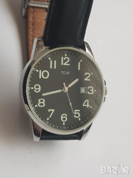 Мъжки кварцов часовник T C M, снимка 1
