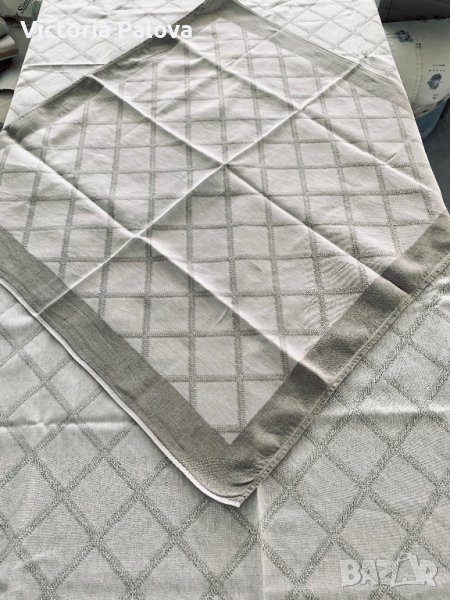 Две тежки ленени покривки-комплект,Германия, снимка 1