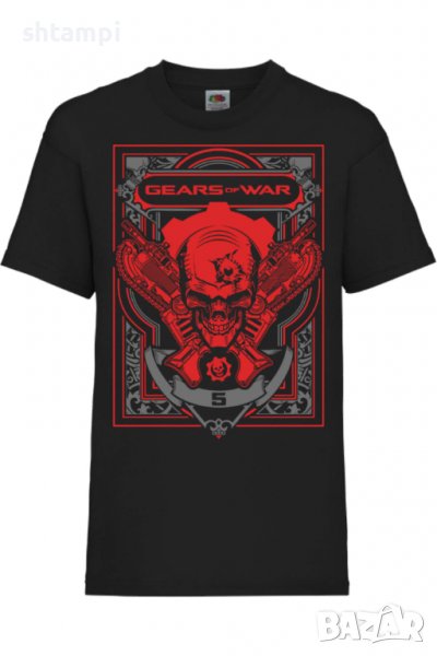 Детска тениска Gears of War,Анимация,игра,Празник,Повод., снимка 1