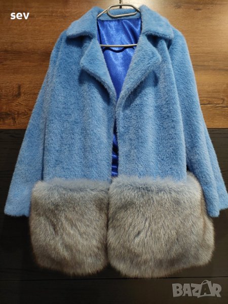 Страхотно палто с лисица, снимка 1