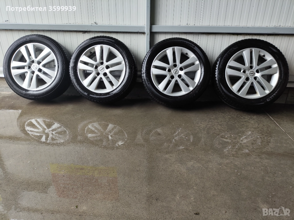 Оригинални алуминиеви джанти 5/110/R16 за Opel, Fiat, Alfa Romeo, Saab , снимка 1