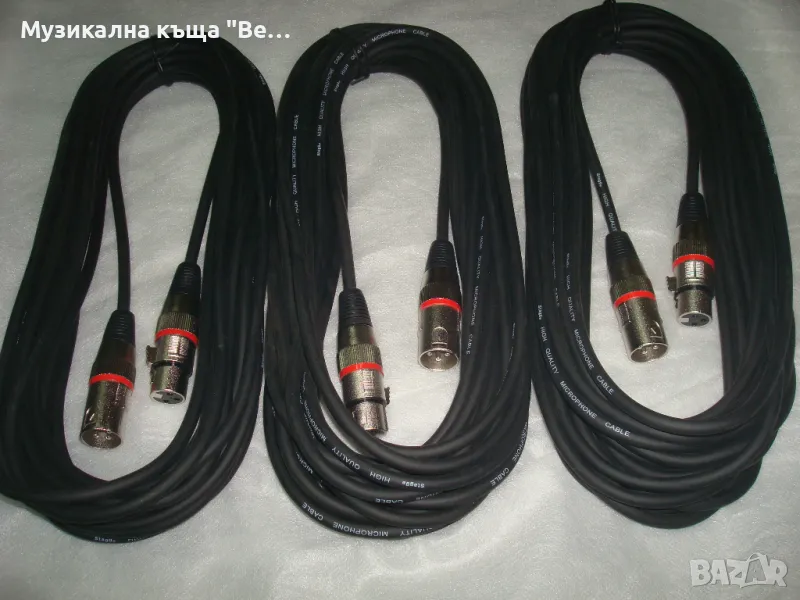 Кабел м.канон-ж.канон 10м. , снимка 1