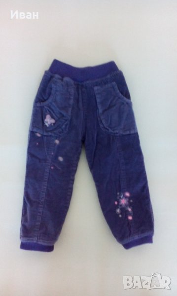 Детски панталон F&Y Kids, лилав, 2-3 години, ръст до 98 см - само по телефон!, снимка 1