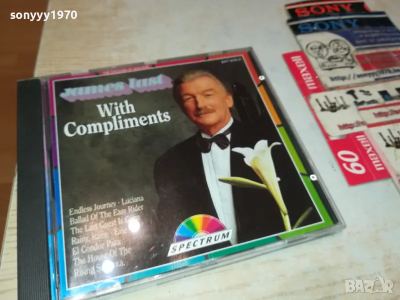 JAMES LAST-ORIGINAL CD-ВНОС GERMANY 2802251058, снимка 1