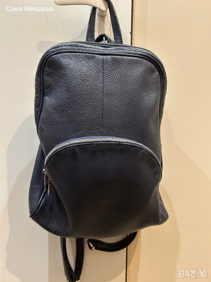 Раница от естествена кожа, снимка 1