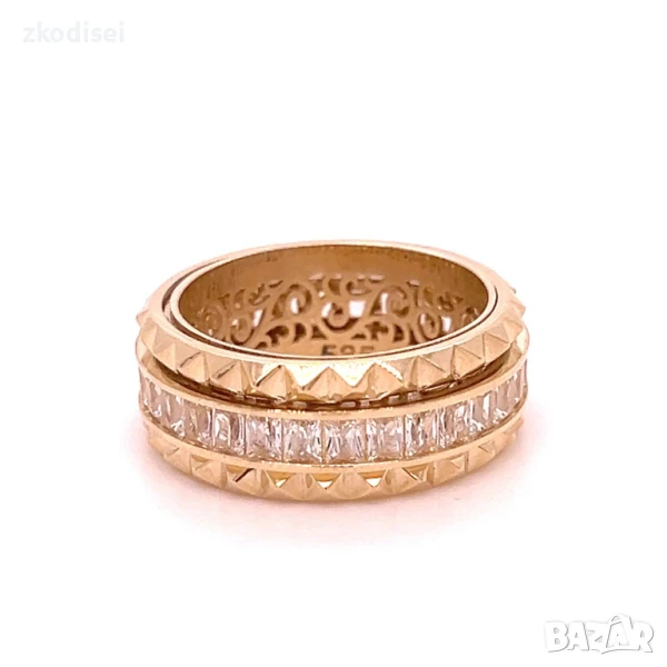 Златен дамски пръстен Boucheron 7,90гр. 14кр. проба:585 размер:54 модел:32223-6, снимка 1