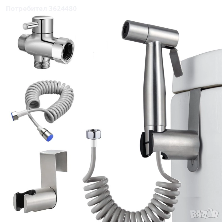 Хигиенен душ за баня със слушалка 4430, снимка 1