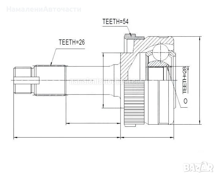 Предно външно каре C006015034 NPZME011 Mercedes G-class, снимка 1