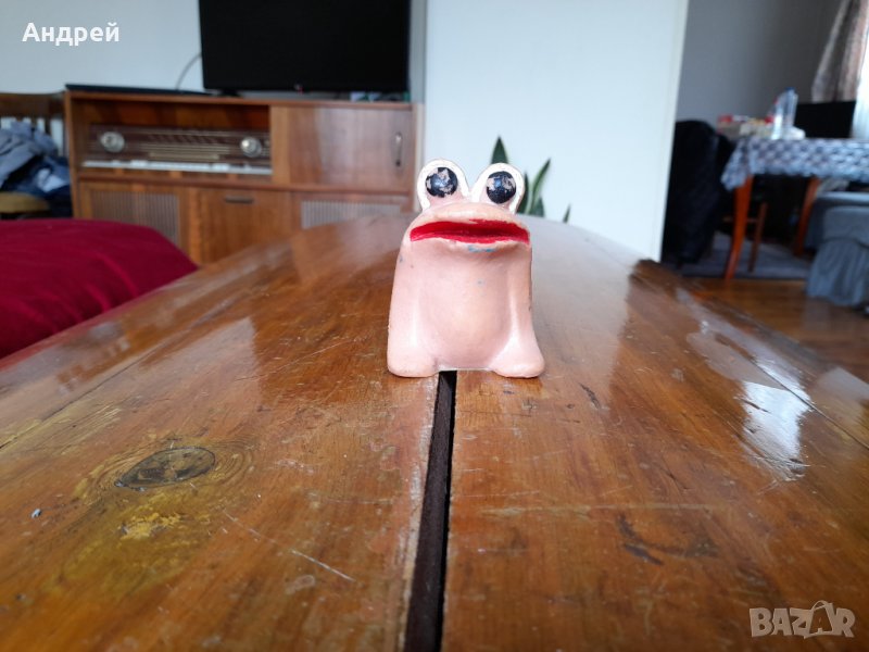 Стара играчка Жаба, снимка 1