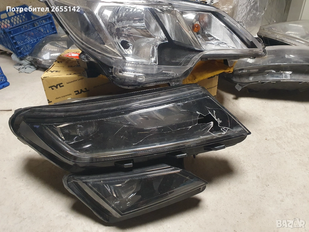 Фар Шкода и Мицубиши, снимка 1