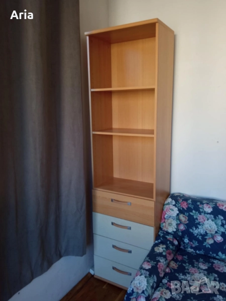 Етажерка с 3 рафта и 4 чекмеджета, снимка 1