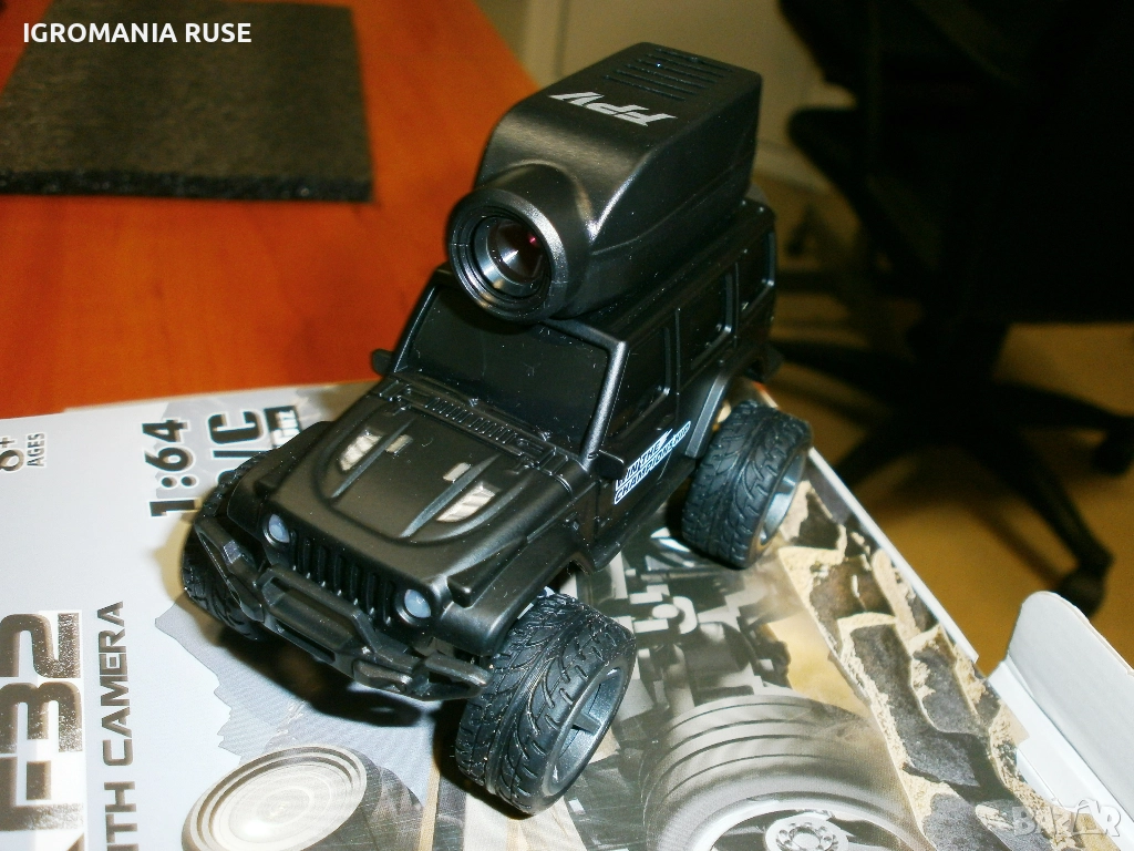 CAR  Remote Control RC 2.4G  With Camera & Lights Джип с камера и дистанционно, снимка 1
