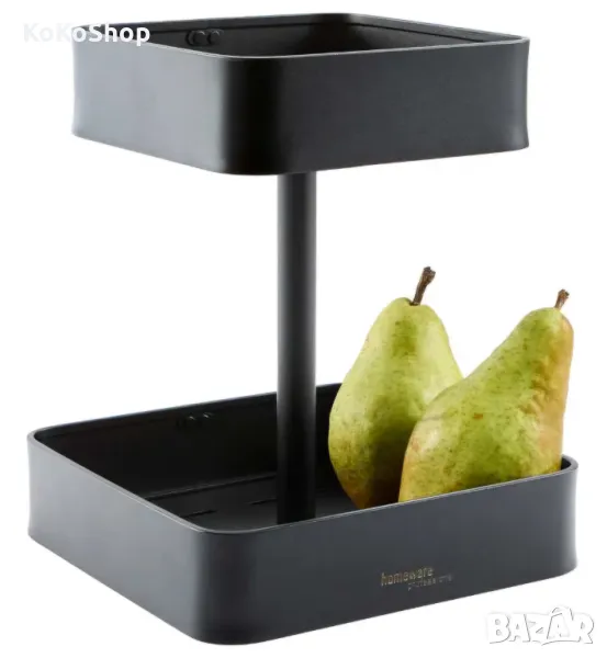 Фруктиера на две нива-21х26х21 см./метална фруктиера/фруктиера , снимка 1