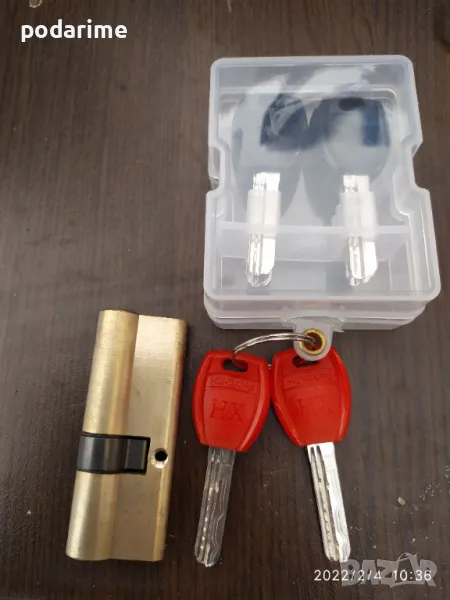 Обков за китайски врати - брави, дръжки, патрони, снимка 1