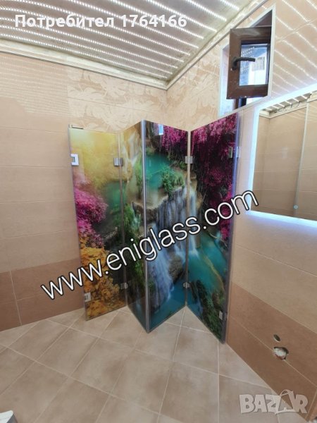 Душ кабини с принт стъкла, снимка 1