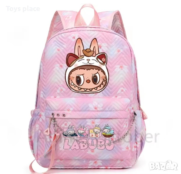 Училищна раница Лабубу Labubu , снимка 1