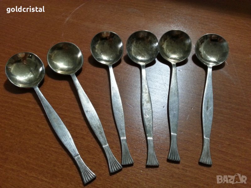 Руски лъжички позлатени мнц, снимка 1