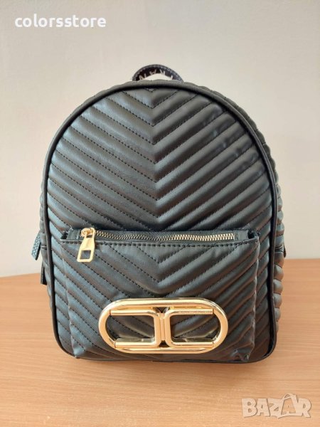 Стилна Черна раница/реплика  Elisabetta Franchi SG-G45, снимка 1